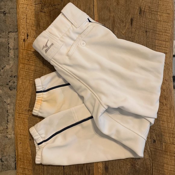 Mizuno Pants & Jumpsuits Womens Whitenavy Mizuno Softball Pants